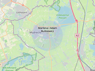 Mapa dla markera: Marlena i Adam Butkiewicz